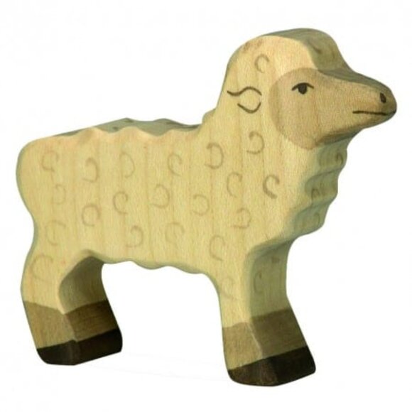 NWT Holztiger Wooden Toy Lamb - Picture 1 of 1